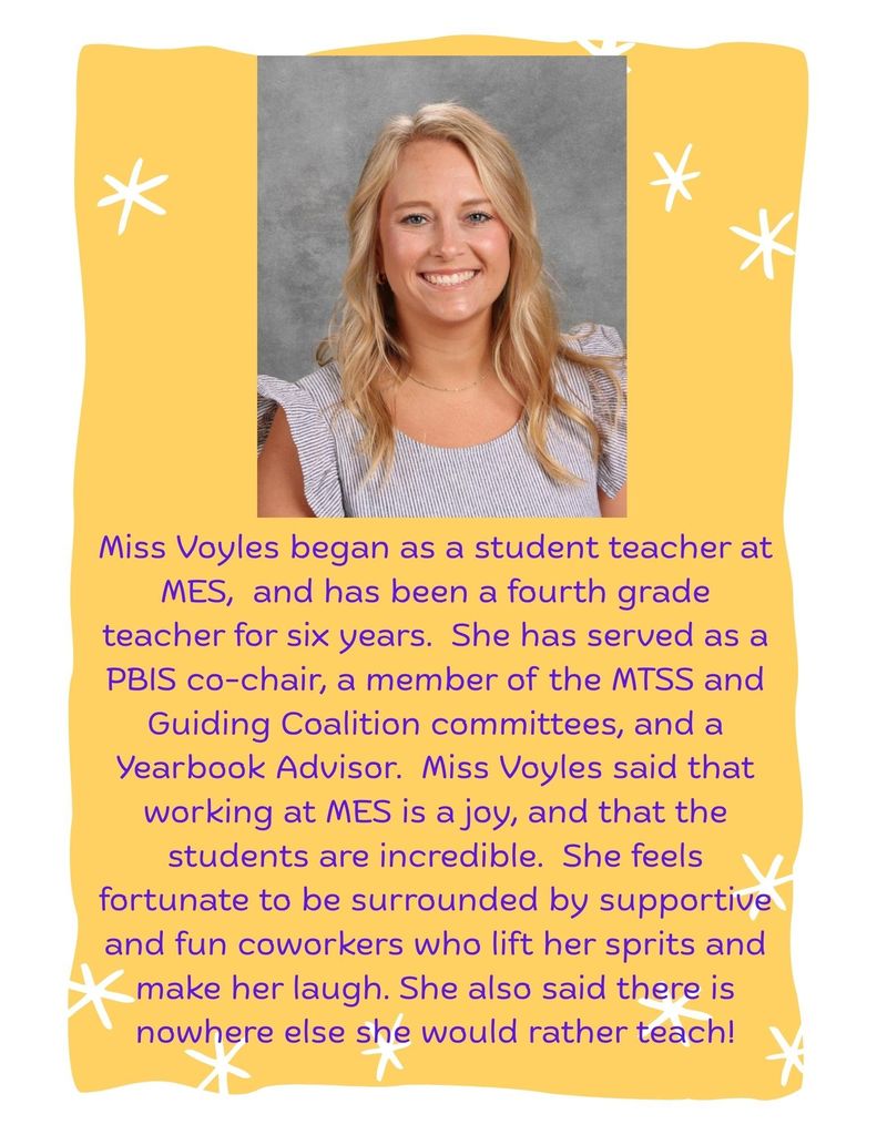 About Miss Voyles