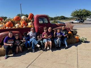pumpkin picking