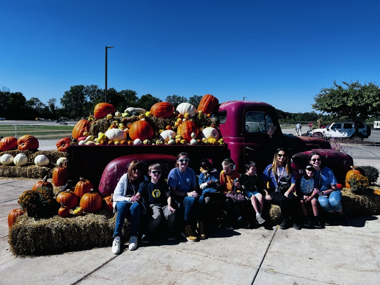 pumpkin picking