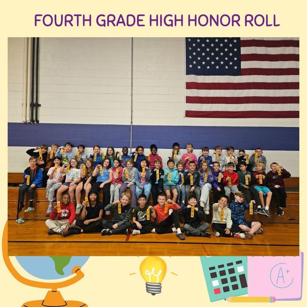 FOURTH GRADE HIGH HONOR ROLL