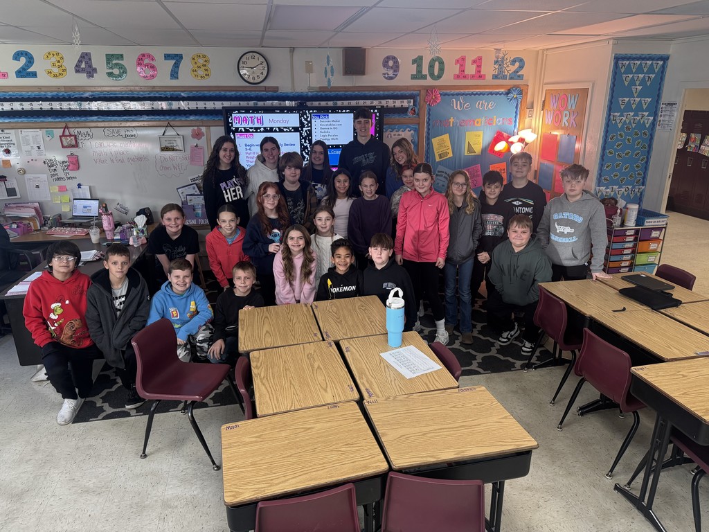 MHS Student leaders at MES