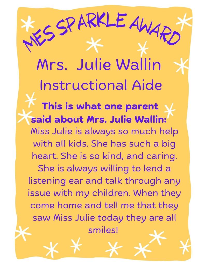 Mrs. Julie Wallin