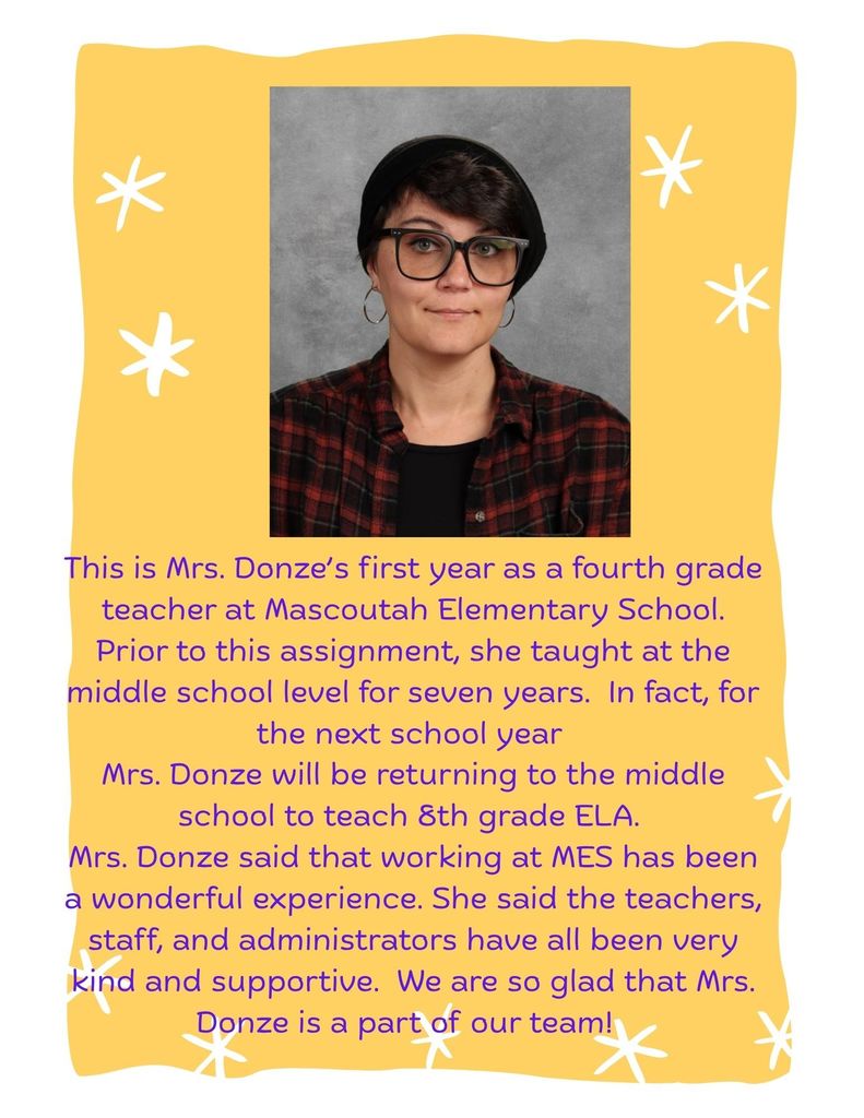 About Mrs. Donze