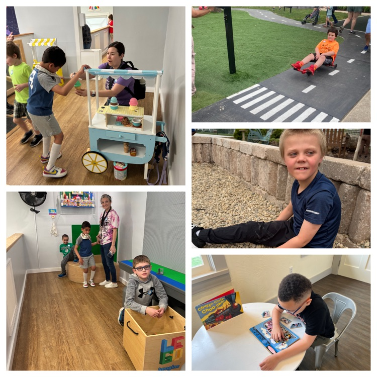 collage of children playing 