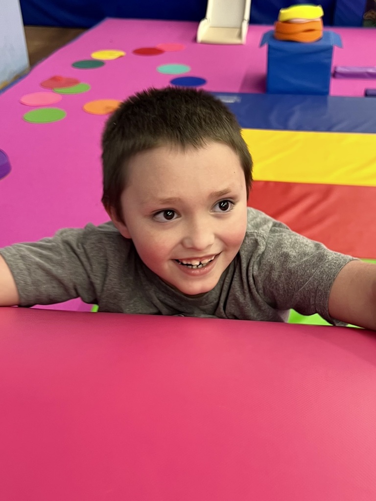 Dr. Higgins' class had a fun time at Tumble Tribe!