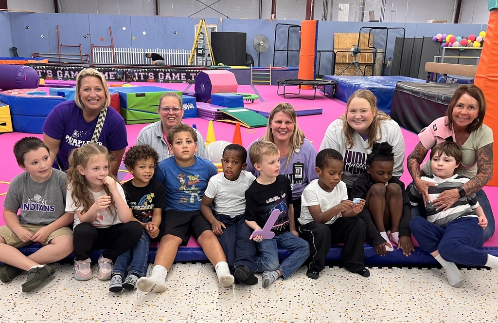Dr. Higgins' class had a fun time at Tumble Tribe!