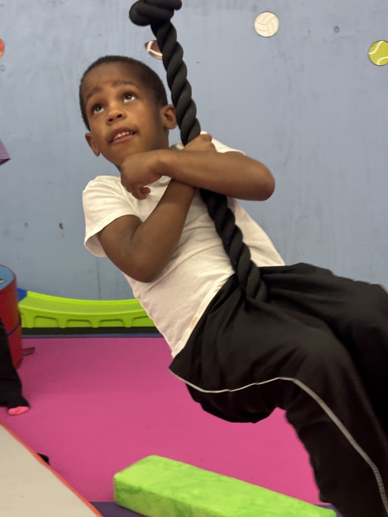Dr. Higgins' class had a fun time at Tumble Tribe!