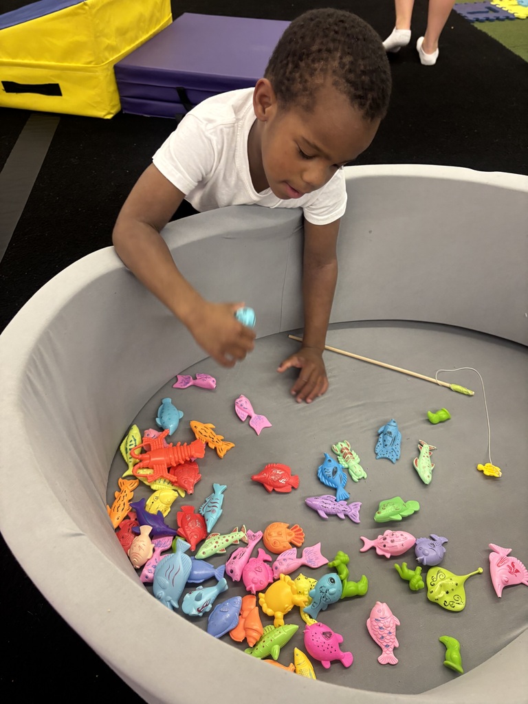 Dr. Higgins' class had a fun time at Tumble Tribe!