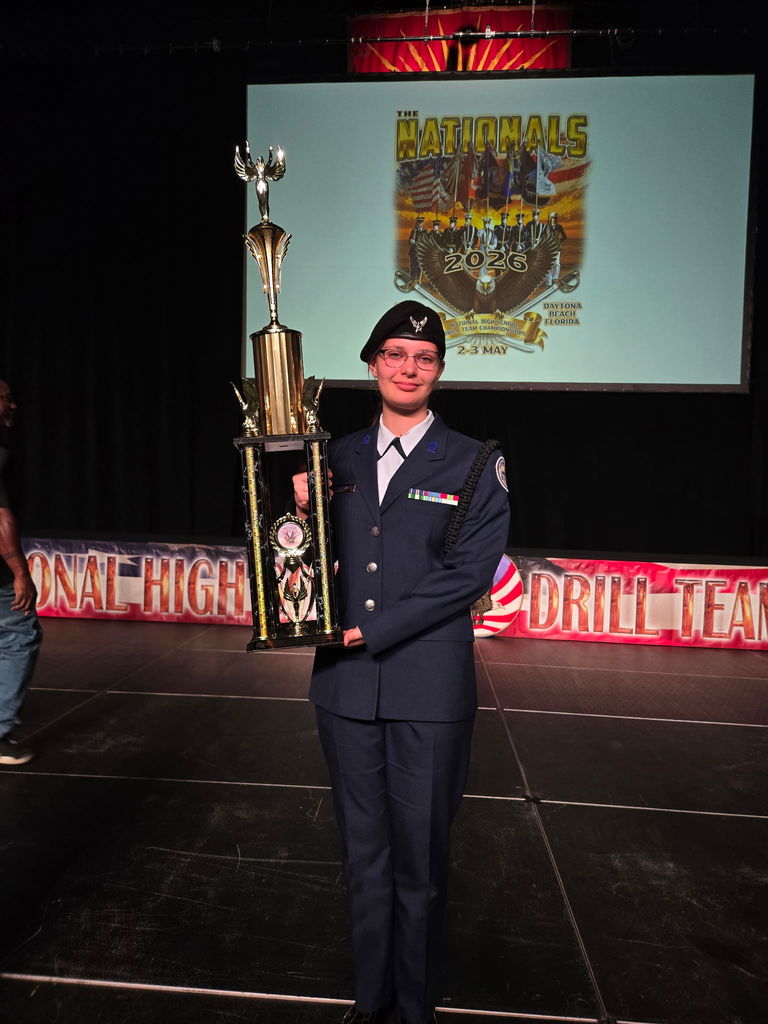 C/1 LT Christian collecting our trophy 