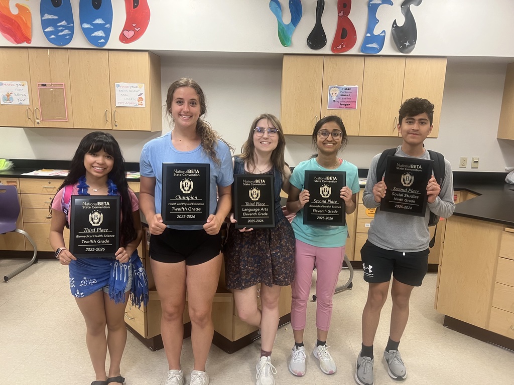 Winners Pictured: Olivia Lubang, Chi Chi Uptergrove, Jake Erickson, Manya Patel, Nicholas Kapelke