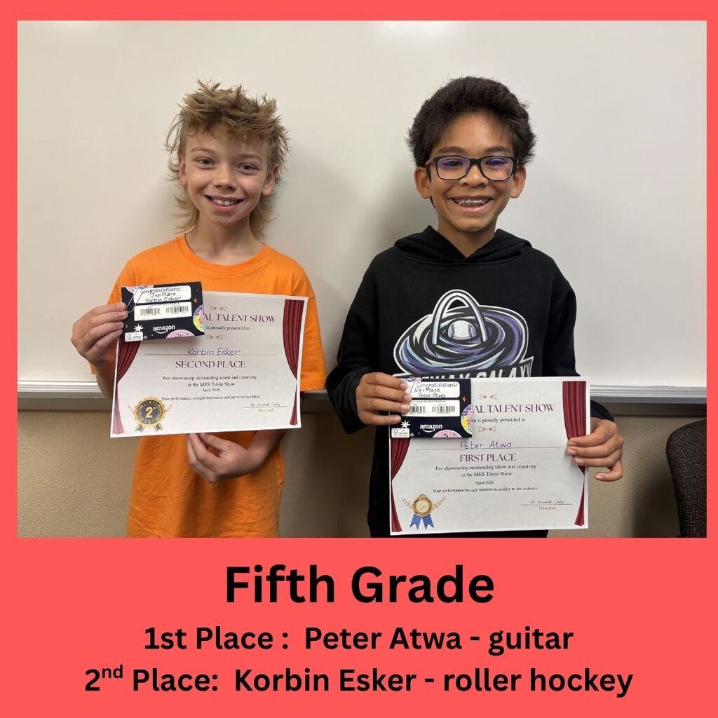 fifth grade winners