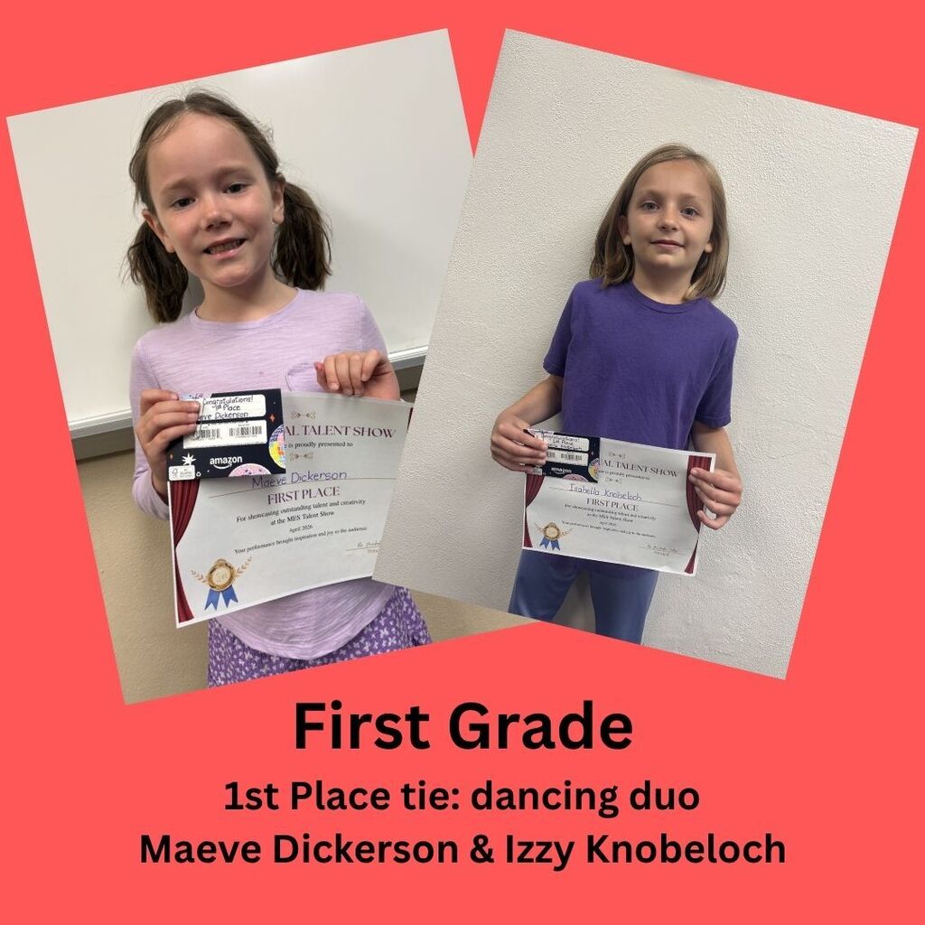 first grade  talent show winners