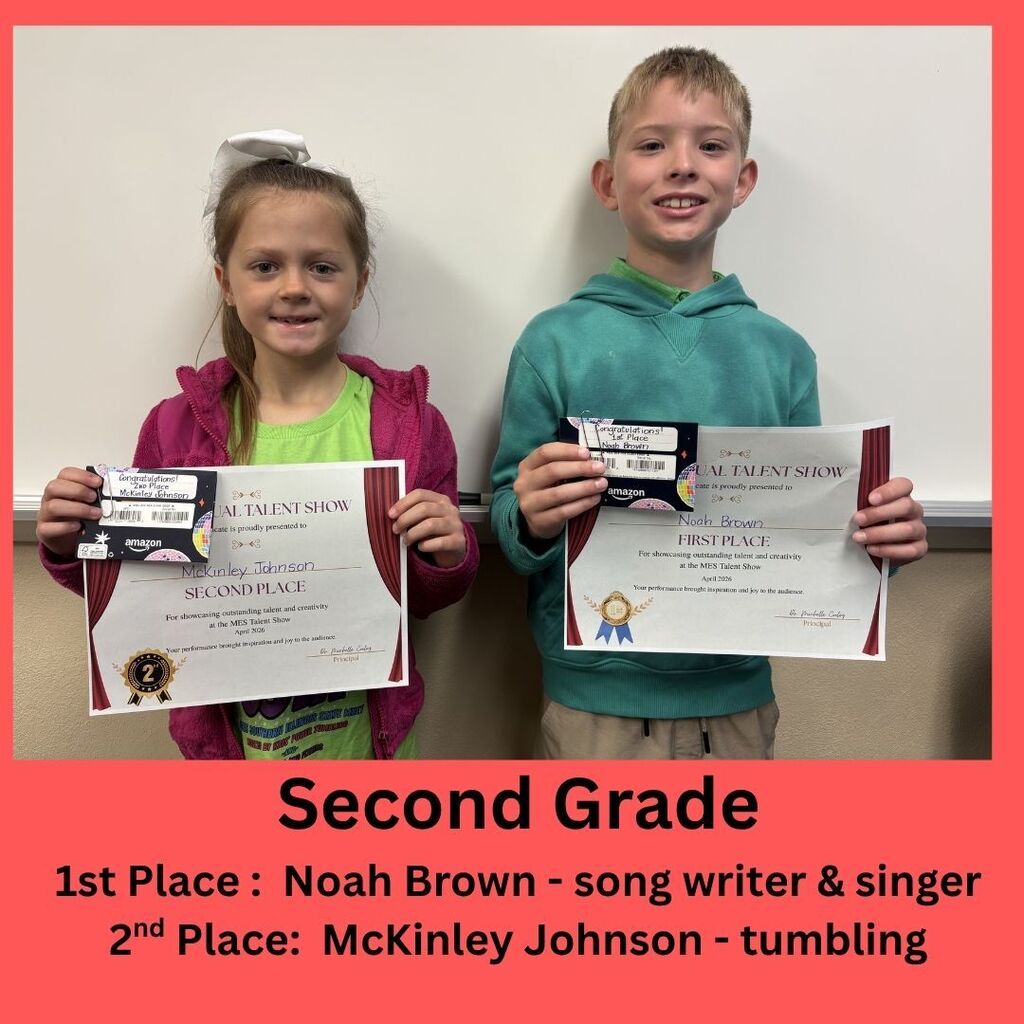 second grade winners