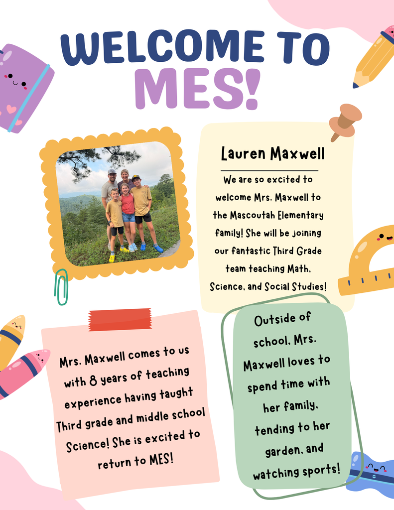 Description of Lauren Maxwell, new MES teacher