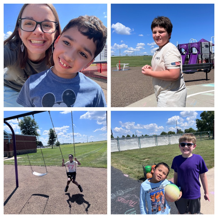 kids on playground