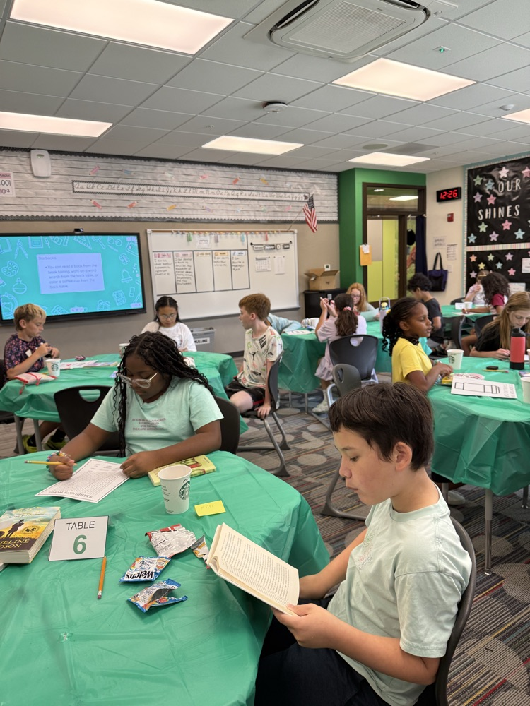 Students book tasting