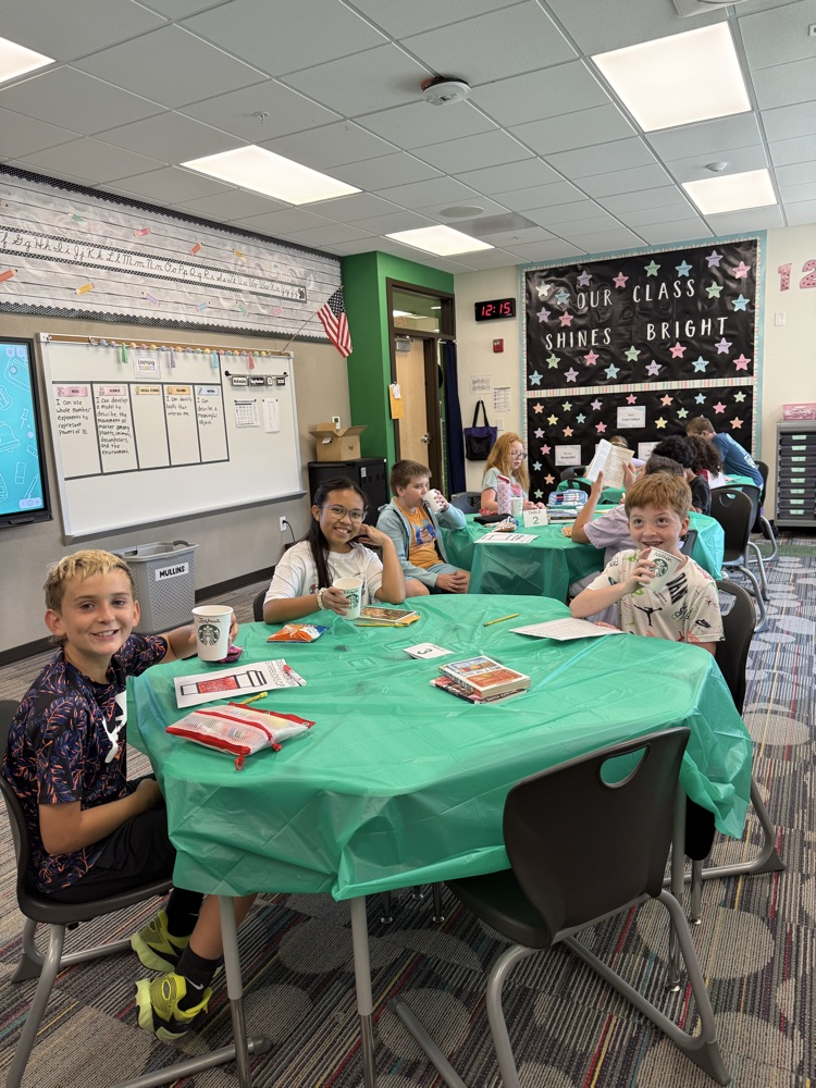 Students book tasting