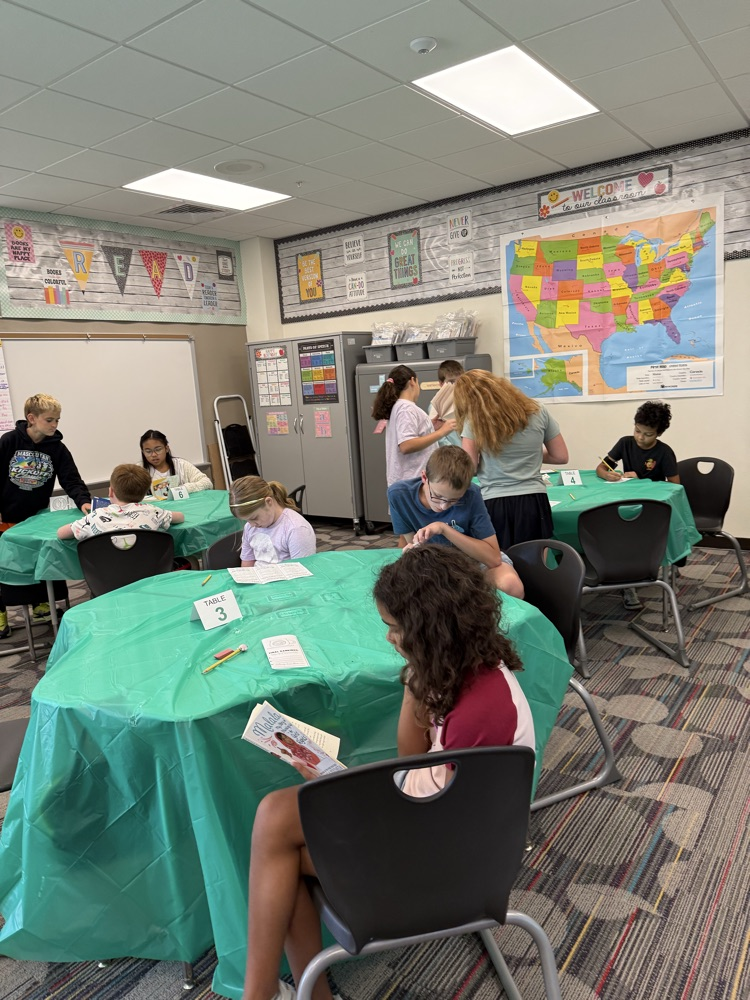 Students book tasting