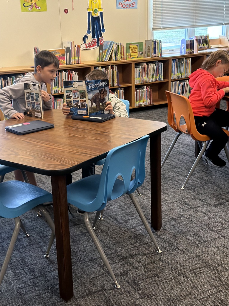Mrs. Varady's class at library