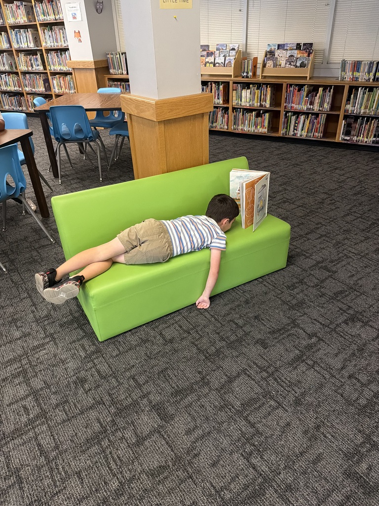Mrs. Varady's class at library