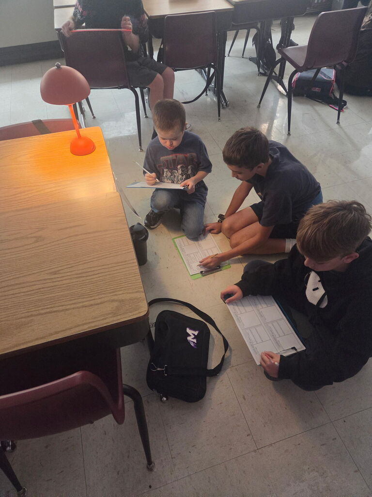 Students examine cave art and theorize why it was created