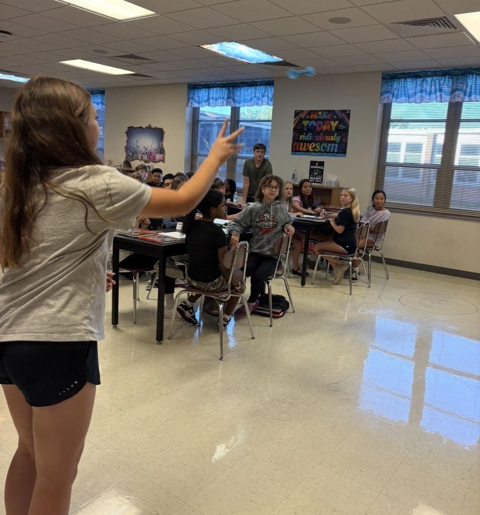 Our amazing Nighthawks took a break from traditional study guides today to review for their upcoming test with a high-energy game of Popdarts! Students loved this activity—the energy was electric, the competition was fierce, and the learning was unstoppable. Who knew mastering test material could involve this much suction-cup action and teamwork?#19MMSPride #7thGrade