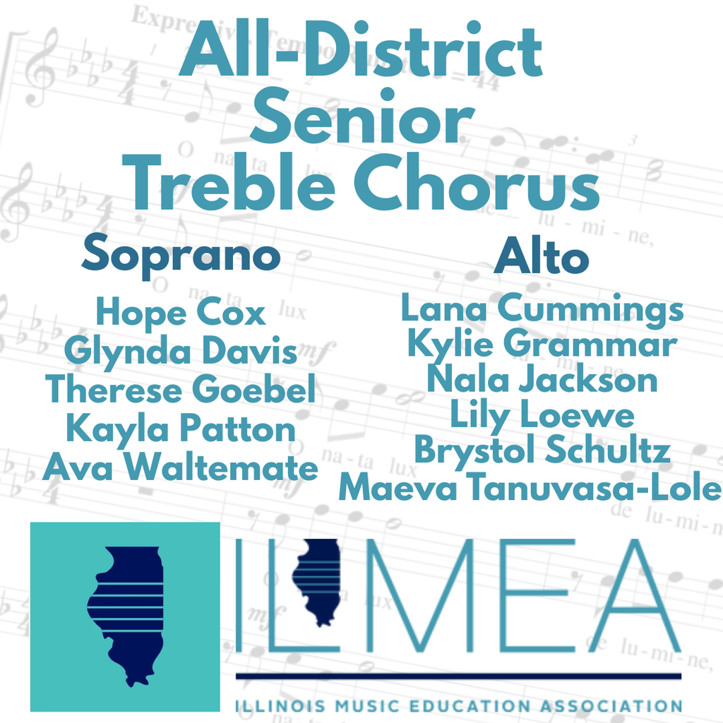 All-District Senior Treble Chorus Results