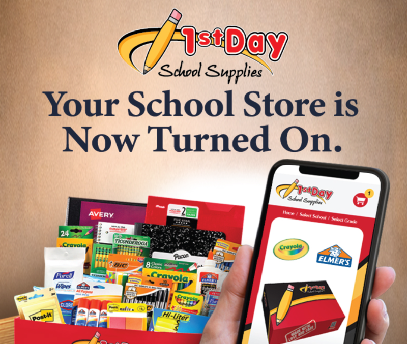 1st Day School Supplies Flyer