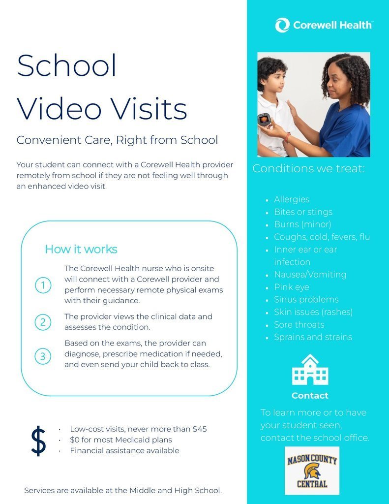 MCC Schools video health visits