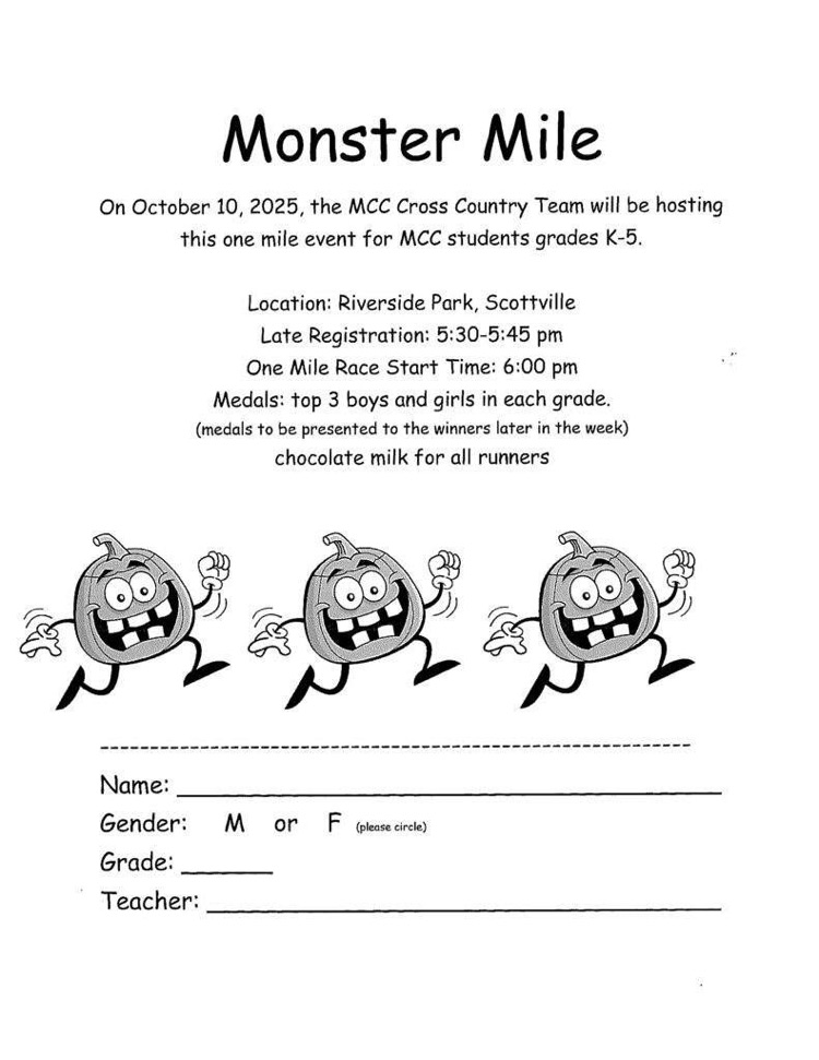 MCC schools monster mile