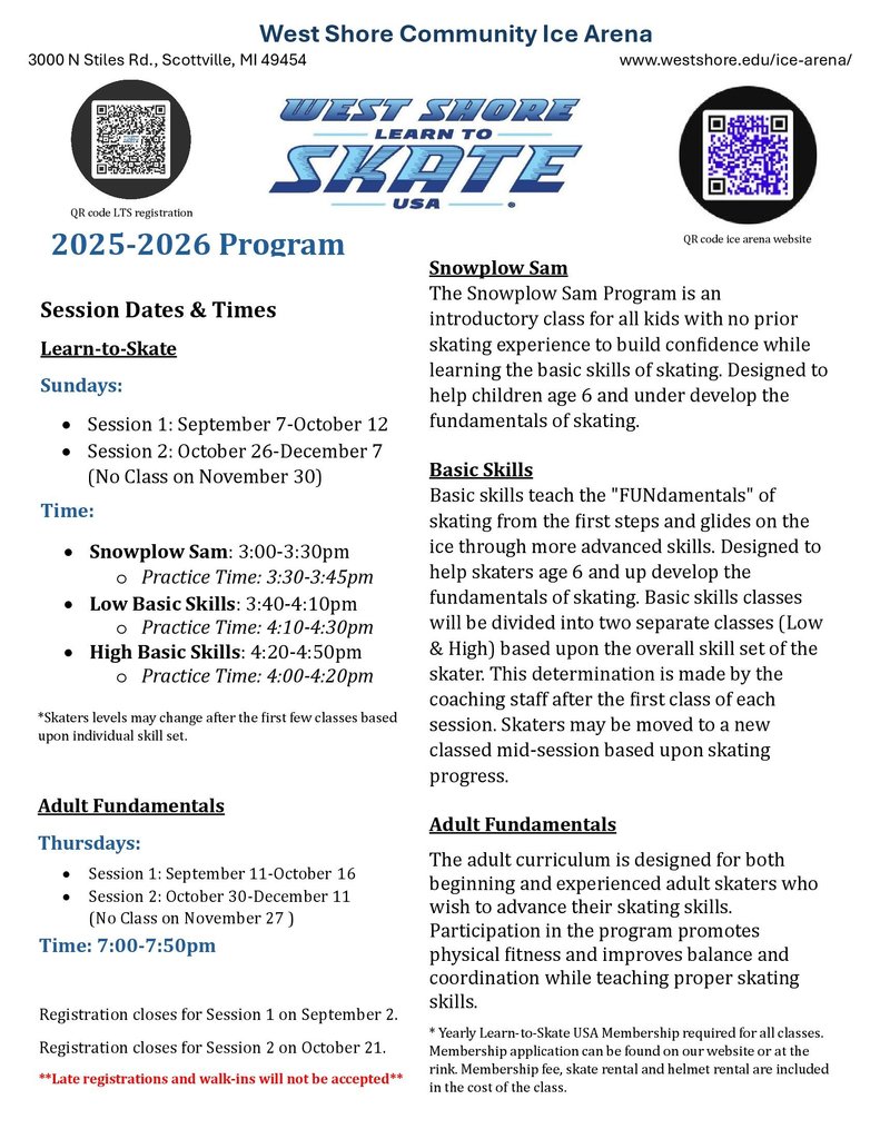 MCC Schools Middle School Learn to Skate