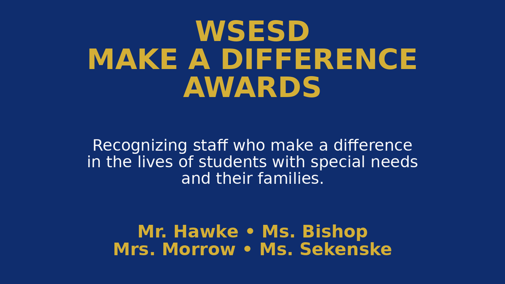 Make a Difference