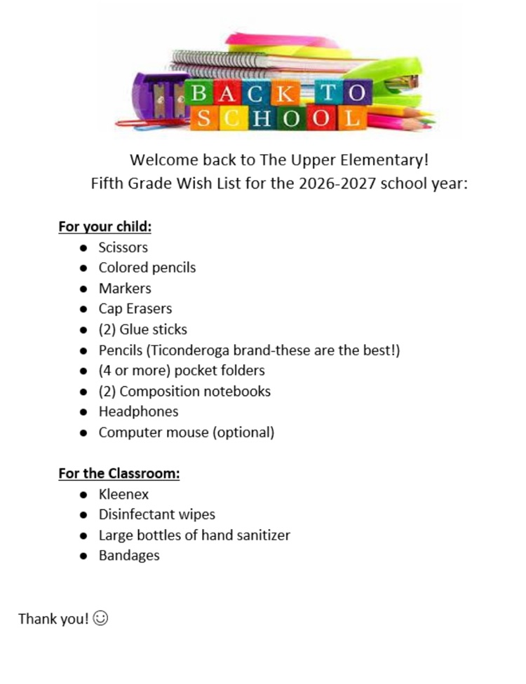 5th Grade