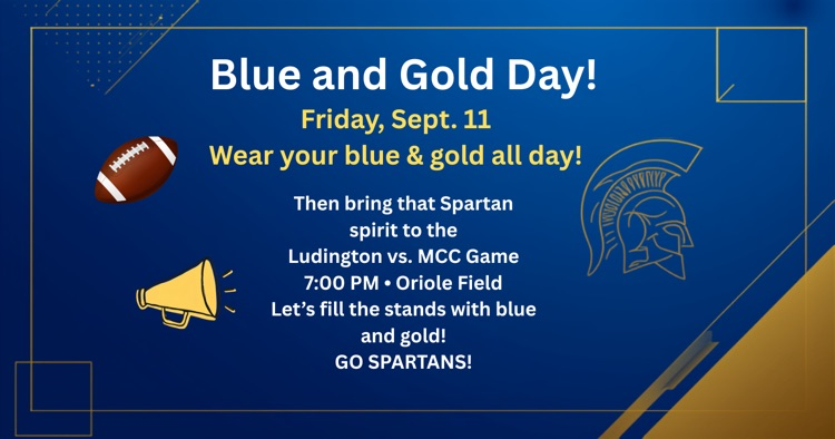 MCC schools blue and gold day