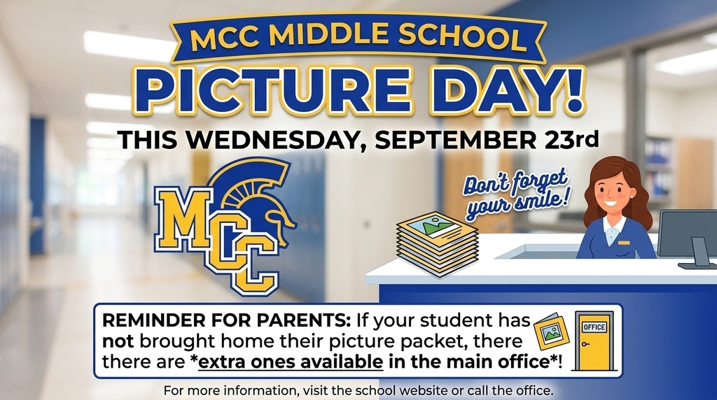 Picture day reminder.