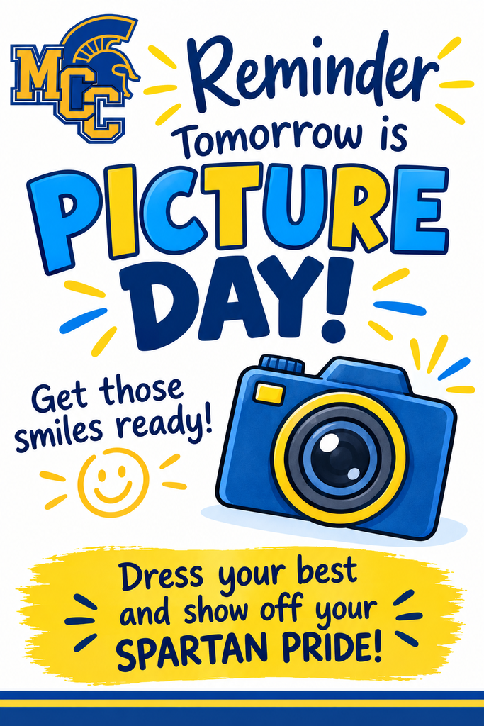 MCC Schools Picture day reminder