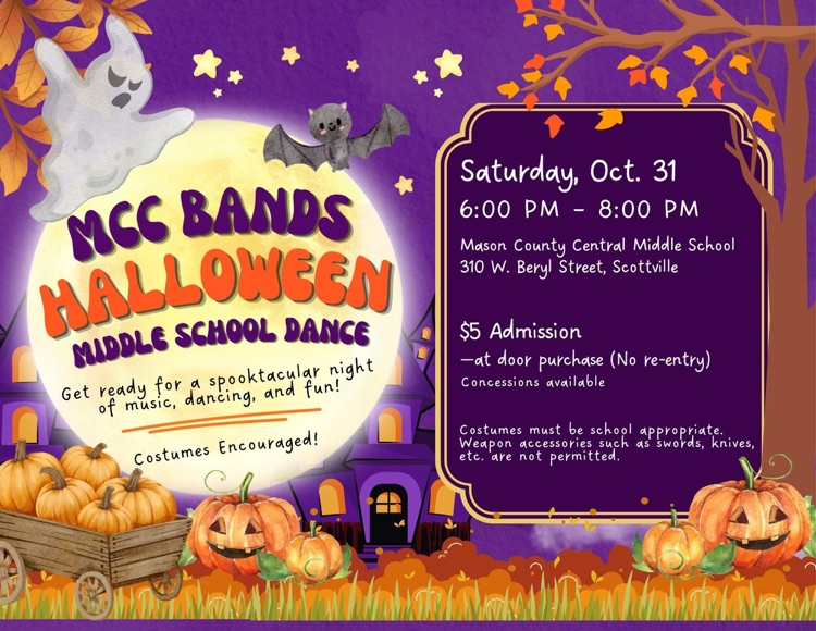MCC schools band Halloween dance