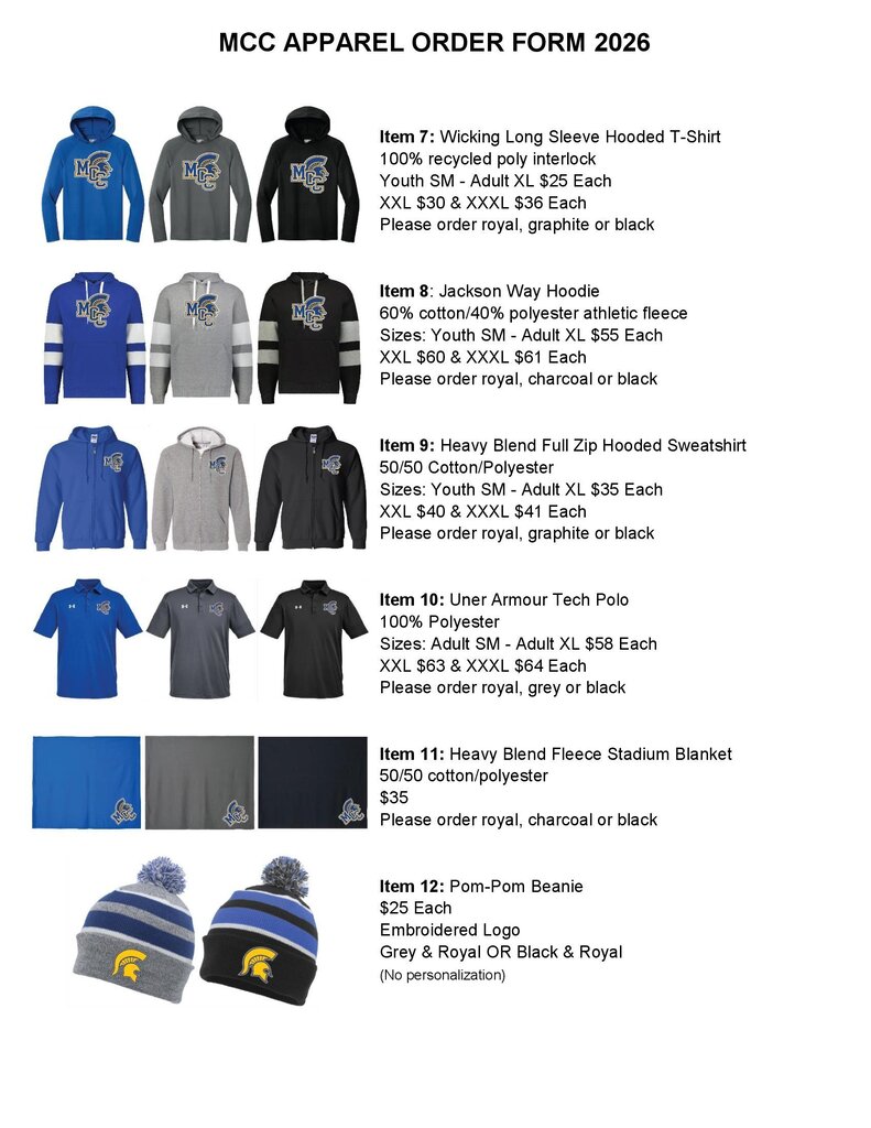 MCC Schools Scottville Elementary PTC Apparel sale