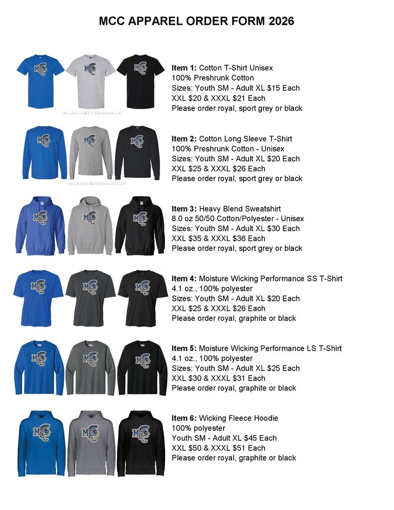 MCC Schools Scottville Elementary PTC Apparel sale
