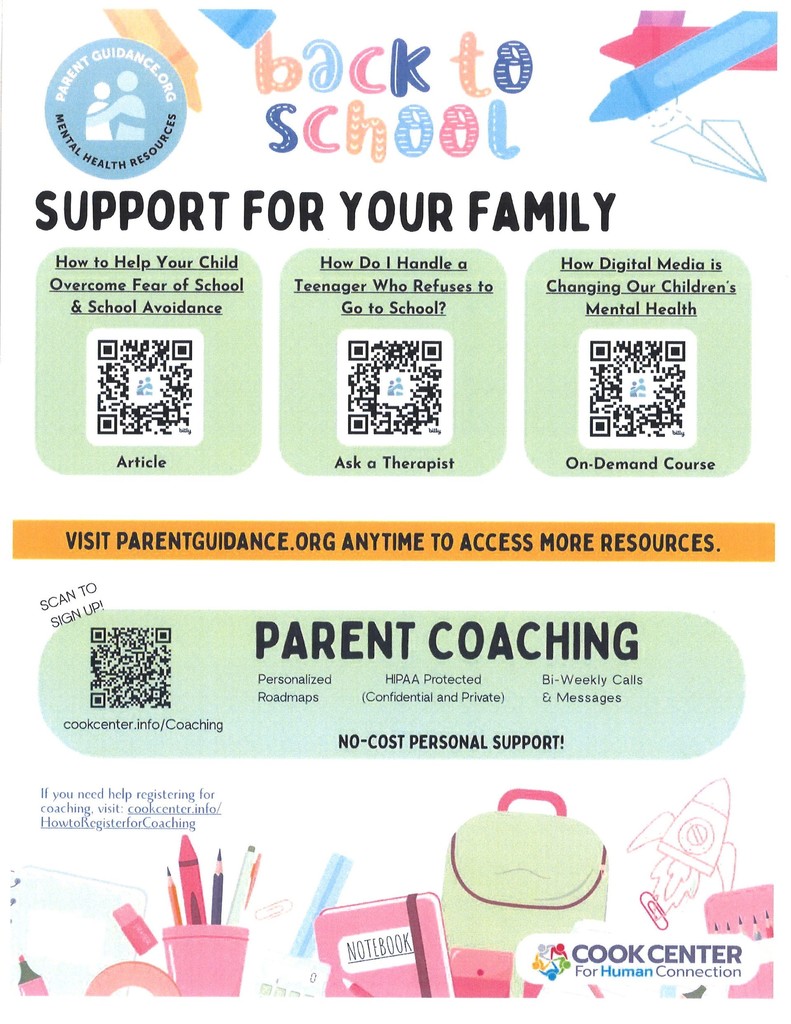 back to school support