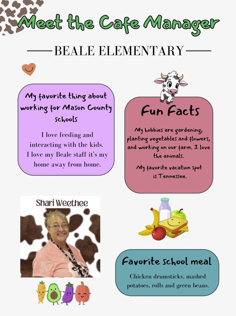 Shari Weethee-Meet the Cafeteria Manager-Beale Elementary