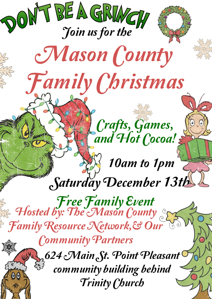 Invitation to the Grinchs Christmas Party