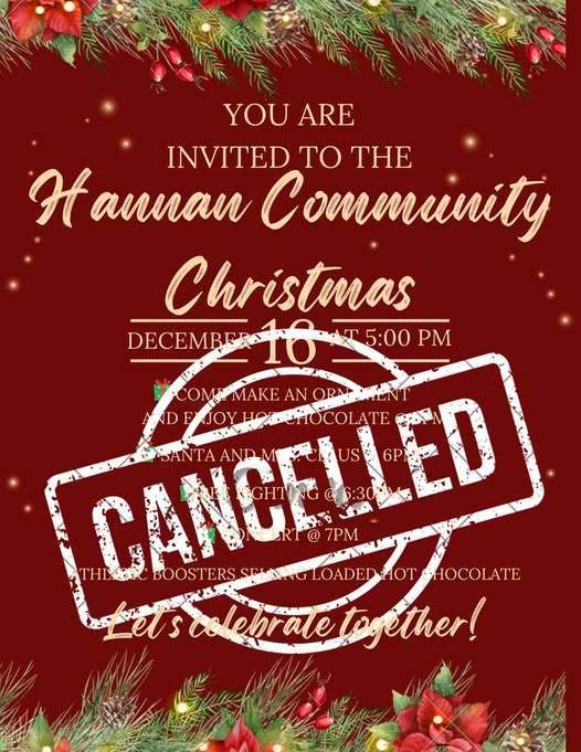 canceled Christmas Community