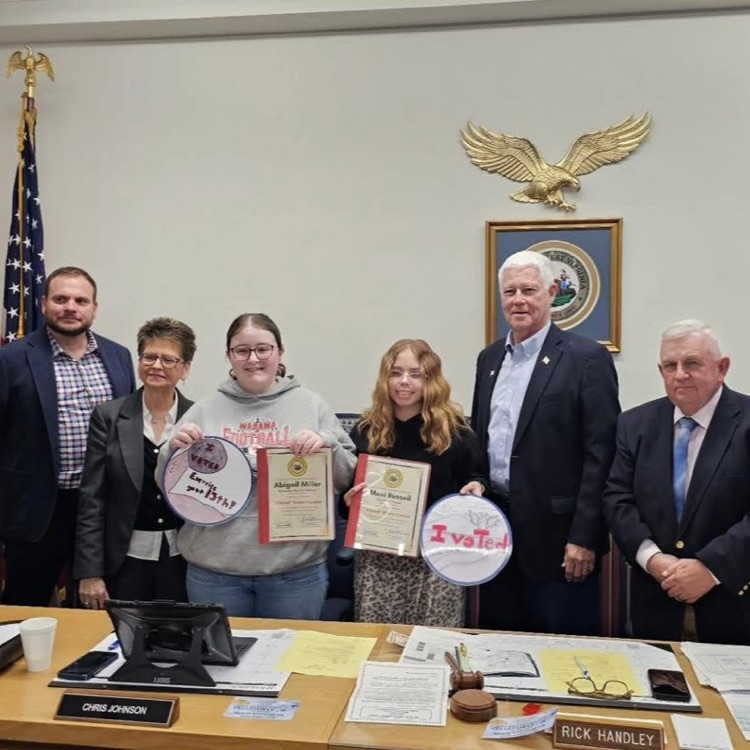 I voted sticker contest