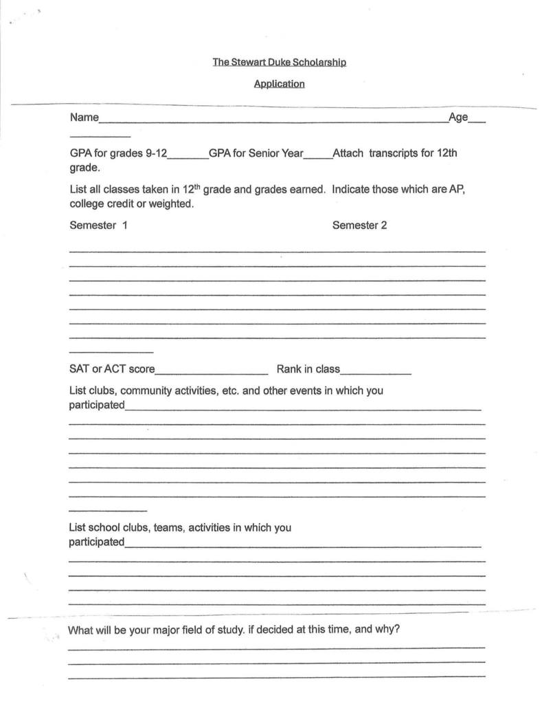 scholarships