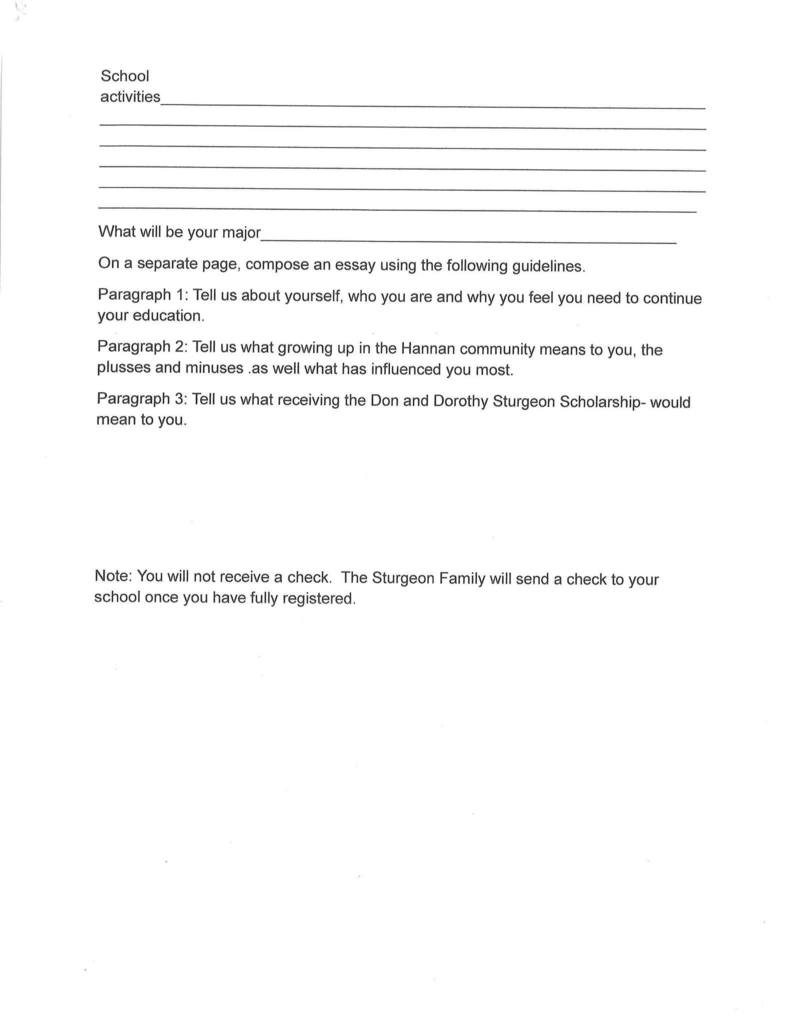 scholarships