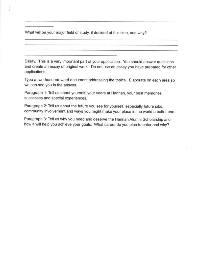scholarships