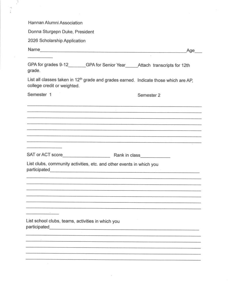 scholarships