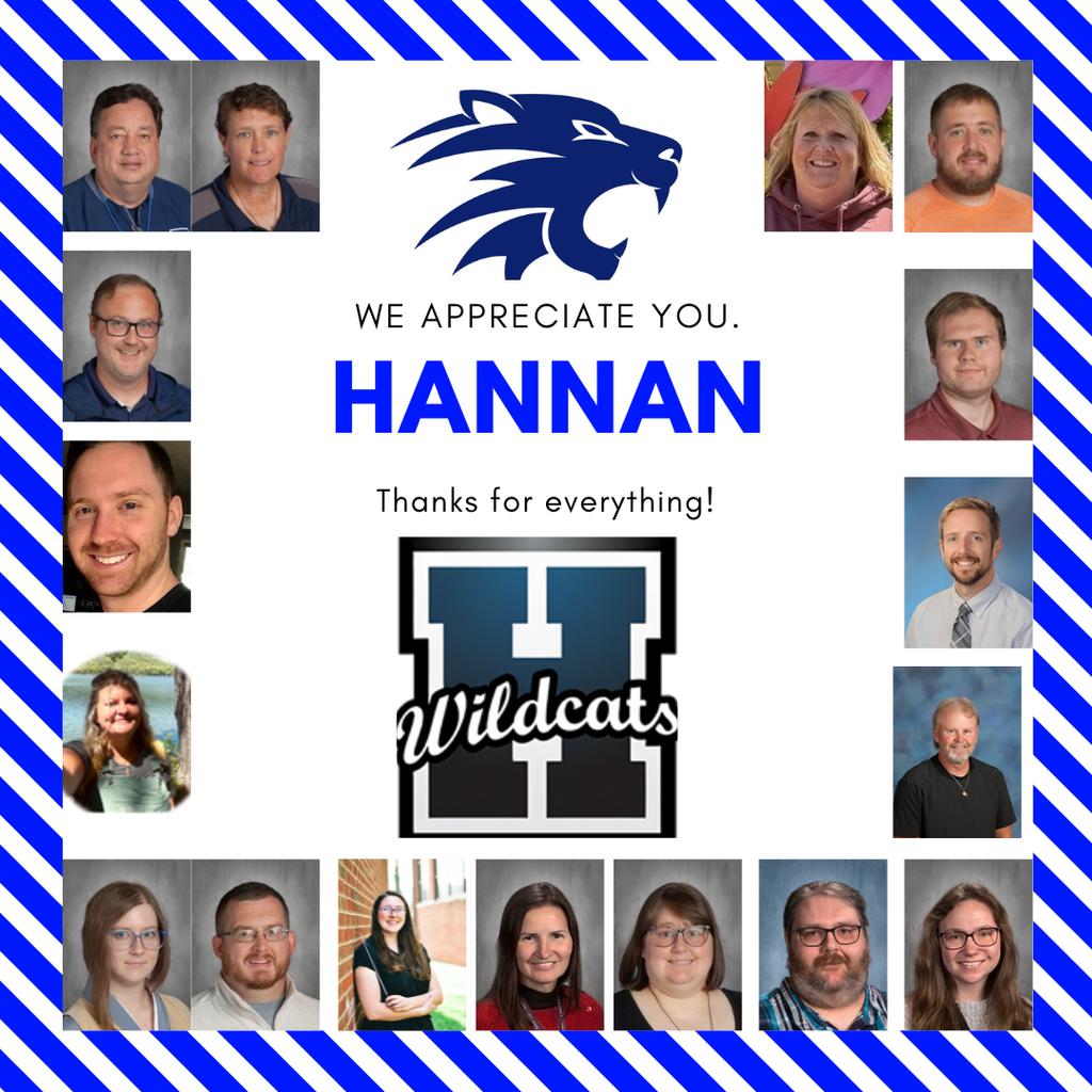 Hannan Teacher Appreciation Post