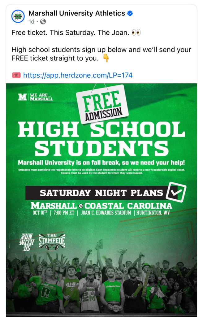 Marshall Football Tickets